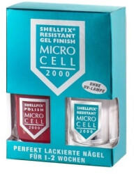 Micro Cell 2000 Shellfix Resistant Gel Finish F5 Bright Red (2 x 11 ml)