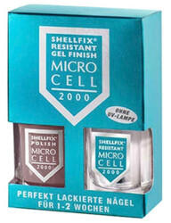 Micro Cell 2000 Shellfix Resistant Gel Finish F2 Light Brown (2 x 11 ml)