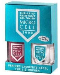 Micro Cell 2000 Shellfix Resistant Gel Finish F7 Dark Pink (2 x 11 ml)