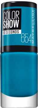 Maybelline Color Show Nailpolish - 654 Superpower Blue (7 ml)