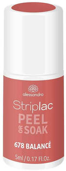 Alessandro Striplac Peel or Soak 678 Balancé (5ml)
