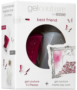 Essie Gel Couture Best Friend Set (473 VIPlease + Matte Top Coat 2x13,5ml)
