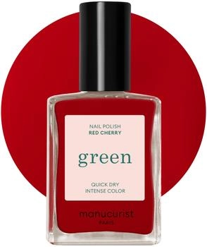 Manucurist Green Nail Polish (15ml) Red Cherry