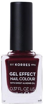 Korres Sweet Almond Nail Polish (11ml) 57 Burgundy Red