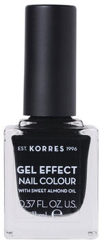 Korres Sweet Almond Nail Polish (11ml) 100 Black