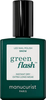 Manucurist Green Flash LED Gel Nail Polish (15ml) Snow