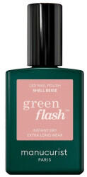 Manucurist Green Flash LED Gel Nail Polish (15ml) Flash Shell Beige