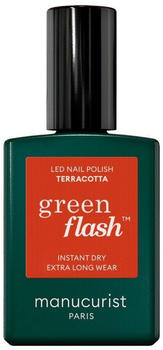 Manucurist Green Flash LED Gel Nail Polish (15ml) Flash Terracotta