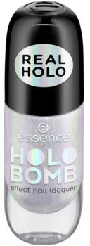 Essence HOLO BOMB Effect Nail Lacquer Nail Polish (8ml) 01 - RIDIN' HOLO