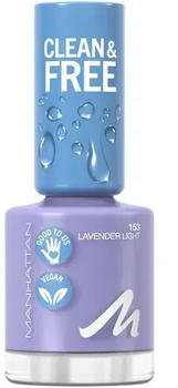 Manhattan Clean & Free Nail Polish (8ml) Lavender Light
