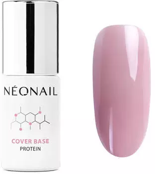 NeoNail Cover Base Protein Nail Polish (7,2ml) DARK ROSE