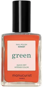 Manucurist Green Quick Dry Nail Polish (15ml) Sunset