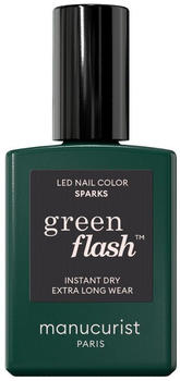 Manucurist Green Flash LED Gel Nail Lacquer (15ml) Sparks