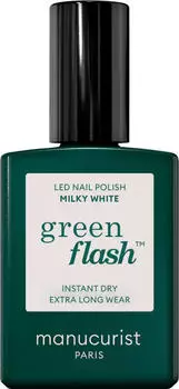 Manucurist Green Flash LED Gel Nail Lacquer (15ml) Milky White