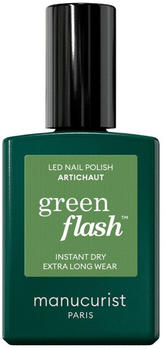Manucurist Green Flash LED Gel Nail Lacquer (15ml) Artichaut