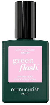 Manucurist Green Flash LED Gel Nail Lacquer (15ml) Candy