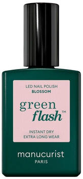 Manucurist Green Flash Instant Dry Extra Long Wear Nail Polish (15ml) Blossom