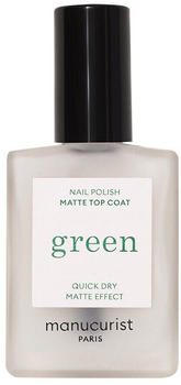 Manucurist Green Matte Top Coat (15ml)