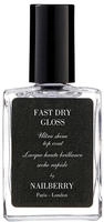 NAILBERRY NBY004, NAILBERRY Fast Dry Gloss Ultra Shine Top Coat 15 ml