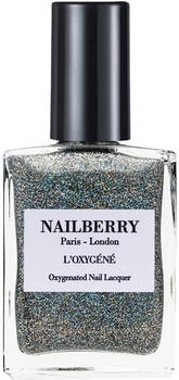 Nailberry L'Oxygéné Oxygenated Nail Lacquer Nail Polish 15 ml Feiner Glitter Top Coat