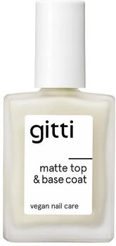 gitti Matte Top & Base Coat Top Coat 15 ml