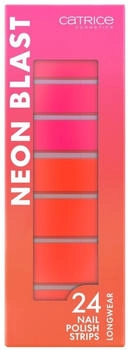 Catrice Neon Blast Nail Polish Strips 20 – NEON THUNDER