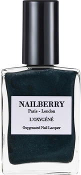 Nailberry L'Oxygéné Oxygenated Nail Lacquer Nail Polish 15 ml Pearlised Stormy Grey