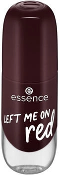 Essence Gel Nail Colour Nail Polish 8 ml 72 LEFT ME ON red