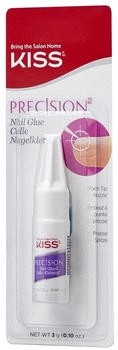 Kiss Precision Nail Glue Gel-Nail Polish 3 g TRANSPARENT