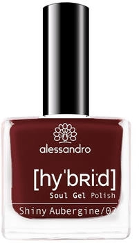 Alessandro MEET ME IN PARIS Nail Polish 8 ml Shiny Aubergine