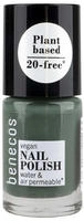 benecos Natural Beauty Nail Polish - sage green Bio
