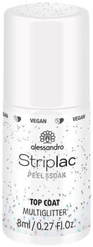 Alessandro Striplac TOP COAT B GLITTER Top Coat 8 ml Nr. 48317 - Multiglitter