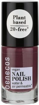 benecos Nail Polish Happy Nails Sweet Plum (4260198096995)