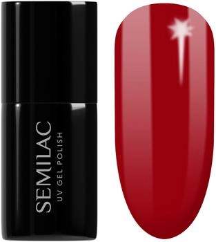 Semilac UV Hybrid Gel-Nagellack 345 Gorgeous Red 7 ml (LHSE07-345)