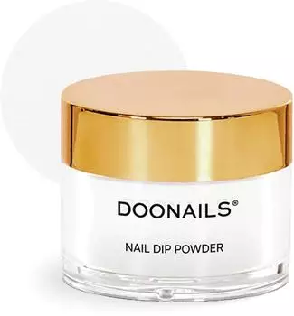 Doonails Nail Dip Powder Snow White