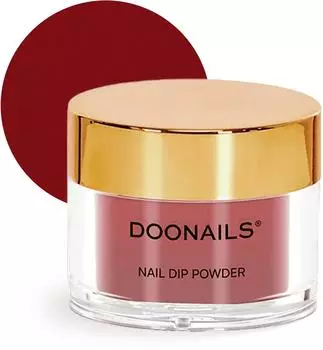 Doonails Nail Dip Powder Rose Red