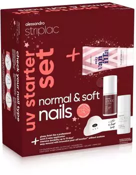 Alessandro Striplac UV Starter Set Normal & Soft Nails X-Mas Edition