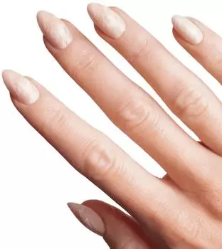 Doonails Soft Gel Press Ons 30 Stk. Short Almond Nude Marble