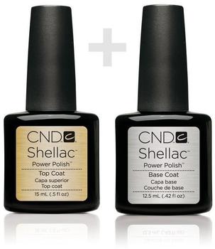 Cnd Shellac Top Coat + Base Coat