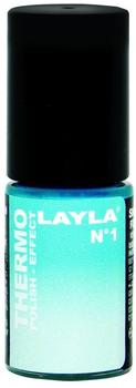LAYLA COSMETICS Thermo Nagellack - Layla THERMO POLISH EFFECT - Dark To Light Blue