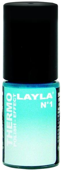 LAYLA COSMETICS Thermo Nagellack - Layla THERMO POLISH EFFECT - Dark To Light Blue