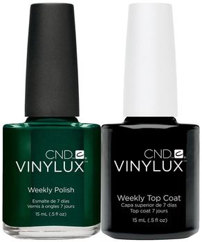 CND Vinylux Serene Green plus Top Coat 15 ml, 1er Pack (1 x 30 ml)