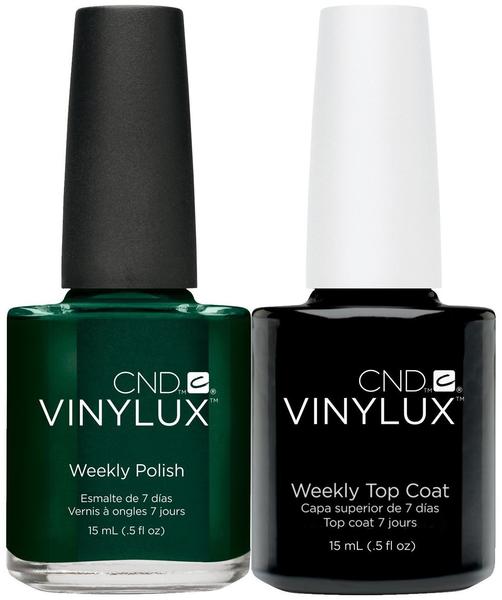 CND Vinylux Serene Green plus Top Coat 15 ml, 1er Pack (1 x 30 ml)