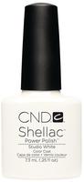 CND 02065, CND Shellac Studio White (Soft French) 12,5 ml