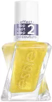 essie &Uuml;berlack "TOP COAT GEL COUTURE" mit Glitzerpartikeln, Glanz-Finish
