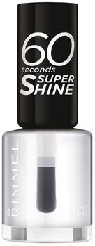 Rimmel London 60 Seconds Super Shine Nail Polish (8 ml) 740 Clear