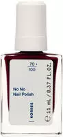 Korres No No Nail Polish pflegender Nagellack Farbton 59 Burgundy Red 11 ml,