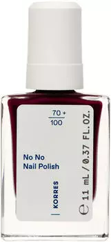Korres No No Nail Polish (11ml) 59 Burgundy Red