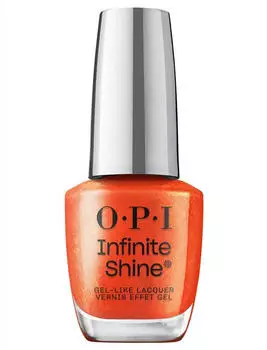 OPI Infinite Shine Nail Polish (15ml) Shock Em Orange