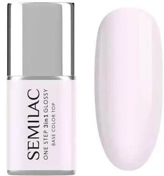 Semilac One Step 3in1 Glossy (7ml) 252 Milky Pink